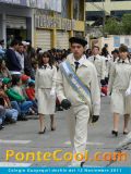 Colegio Guayaquil desfile del 12 de Noviembre del 2011