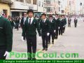 Colegio Indoamerica en el desfile del 12 Noviembre 2011
