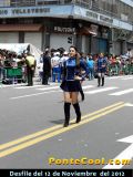 Participación del Colegio La Inmaculada Desfile del 12 de Noviembre del 2012