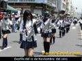 Participación del Colegio La Inmaculada Desfile del 12 de Noviembre del 2012