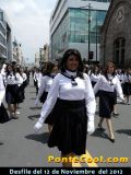 Participación del Colegio La Inmaculada Desfile del 12 de Noviembre del 2012