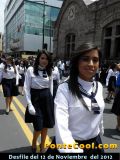 Participación del Colegio La Inmaculada Desfile del 12 de Noviembre del 2012