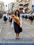 Colegio La Inmaculada desfile 12 de Noviembre 2011