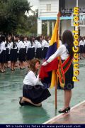 Unidad Educativa La Inmaculada Juramento a la Bandera 2013