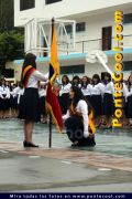 Unidad Educativa La Inmaculada Juramento a la Bandera 2013