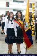 Unidad Educativa La Inmaculada Juramento a la Bandera 2013
