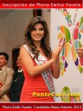 Inscripción de Marí­a Emilia Varela Candidata a Reina de Ambato 2013