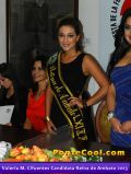 Inscripción de Valeria Monserrath Cifuentes Candidata a Reina de Ambato 2013