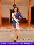 Inscripción de Valeria Monserrath Cifuentes Candidata a Reina de Ambato 2013