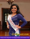 Inscripción de Valeria Monserrath Cifuentes Candidata a Reina de Ambato 2013