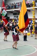 Juramento a la Bandera 2013 Colegio Liceo Cevallos