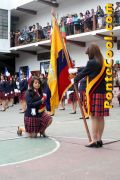 Juramento a la Bandera 2013 Colegio Liceo Cevallos