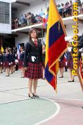 Juramento a la Bandera 2013 Colegio Liceo Cevallos