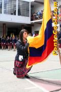 Juramento a la Bandera 2013 Colegio Liceo Cevallos