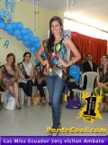 Las Candidatas a Miss Ecuador 2013 visitan Ambato
