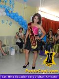 Las Candidatas a Miss Ecuador 2013 visitan Ambato