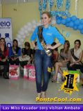 Las Candidatas a Miss Ecuador 2013 visitan Ambato
