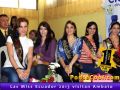 Las Candidatas a Miss Ecuador 2013 visitan Ambato