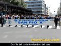 Participación del Colegio Pio X Desfile del 12 de Noviembre del 2012