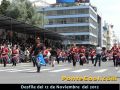 Participación del Colegio Pio X Desfile del 12 de Noviembre del 2012
