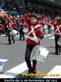 Participación del Colegio Pio X Desfile del 12 de Noviembre del 2012