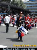Participación del Colegio Pio X Desfile del 12 de Noviembre del 2012