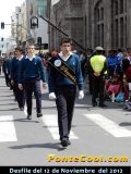 Participación del Colegio Pio X Desfile del 12 de Noviembre del 2012