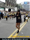 Participación del Colegio Rumiñahui en el Desfile del 12 de Noviembre del 2012