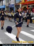 Participación del Colegio Rumiñahui en el Desfile del 12 de Noviembre del 2012