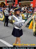 Participación del Colegio Rumiñahui en el Desfile del 12 de Noviembre del 2012
