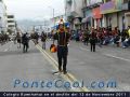 Colegio Rumiñahui desfile del 12 de Noviembre 2011