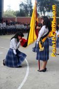 Juramento a la Bandera 2013 Colegio Rumiñahui
