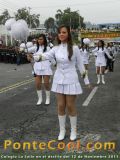 Colegio la SALLE en el desfile del 12 Noviembre 2011