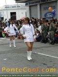 Colegio la SALLE en el desfile del 12 Noviembre 2011
