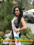 Sesión fotográfica de Andrea Salazar candidata a Reina de Ambato 2013