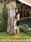 Sesión fotográfica de Andrea Salazar candidata a Reina de Ambato 2013