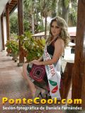 Sesión fotográfica de Daniela Fernanda López candidata a Reina de Ambato 2013