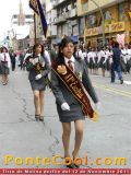 Colegio Tirso de Molina en el desfile del 12 de  Noviembre 2011