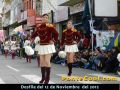 Participación del Tirso de Molina en el Desfile del 12 de Noviembre del 2012