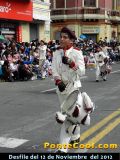 Participación del Tirso de Molina en el Desfile del 12 de Noviembre del 2012